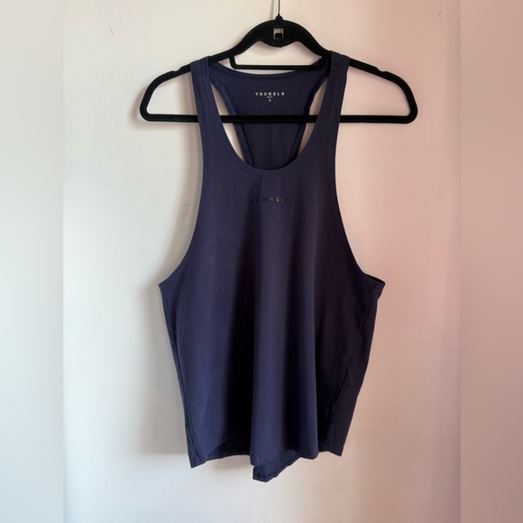 YoungLA Tops - Women's Navy Tank Top